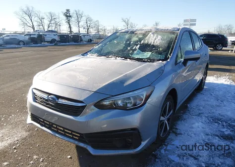 2021 Subaru Impreza Premium из США, поврежденный, VIN 4S3GKAV62M3606531